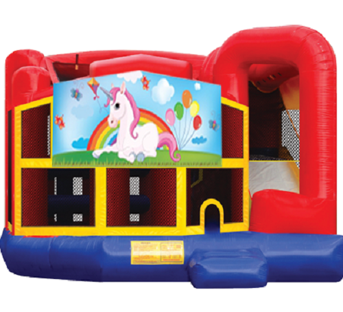 A UNICORN\'S TALE 5 IN 1 COMBO - Wet or Dry Party Inflatable